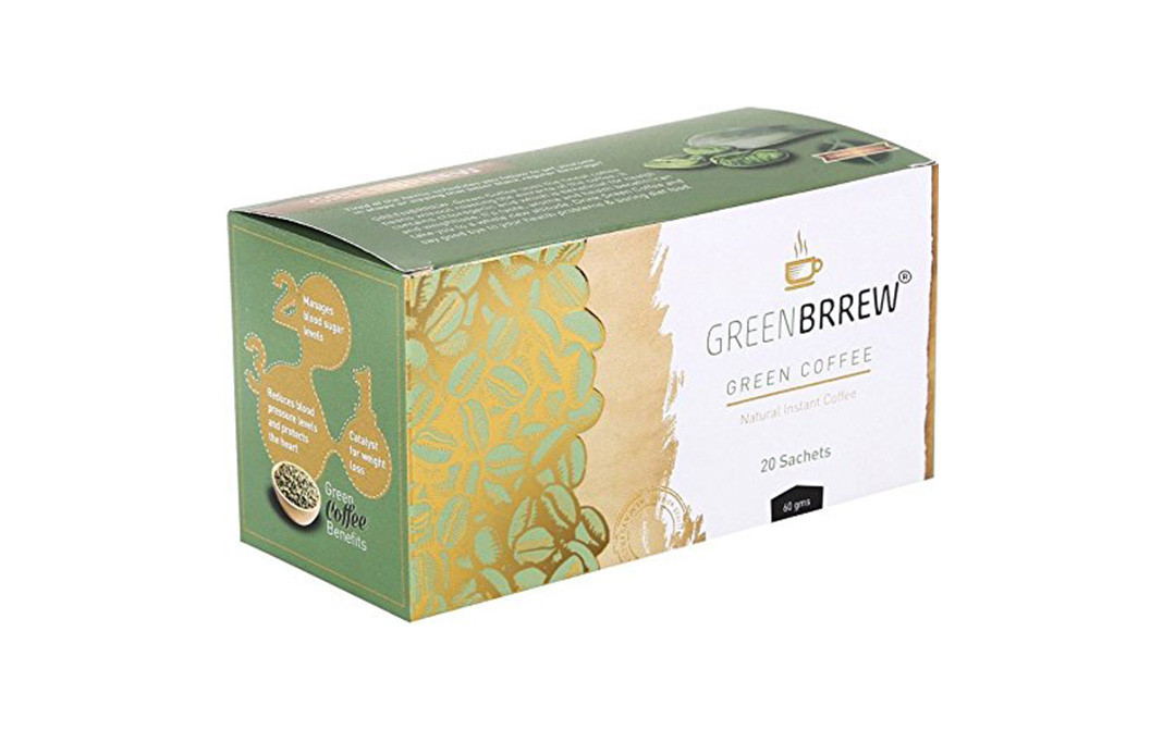 GreenBrrew Green Coffee    Box  60 grams